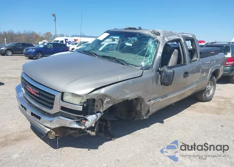 2003 GMC Sierra 2500Hd Slt from USA, damaged, VIN 1GTHK29173E195638